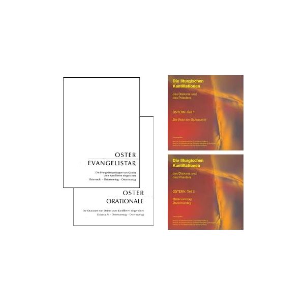 Die liturgischen Kantillationen des Diakons und des Priesters / OSTERN-GESAMTEDITION
