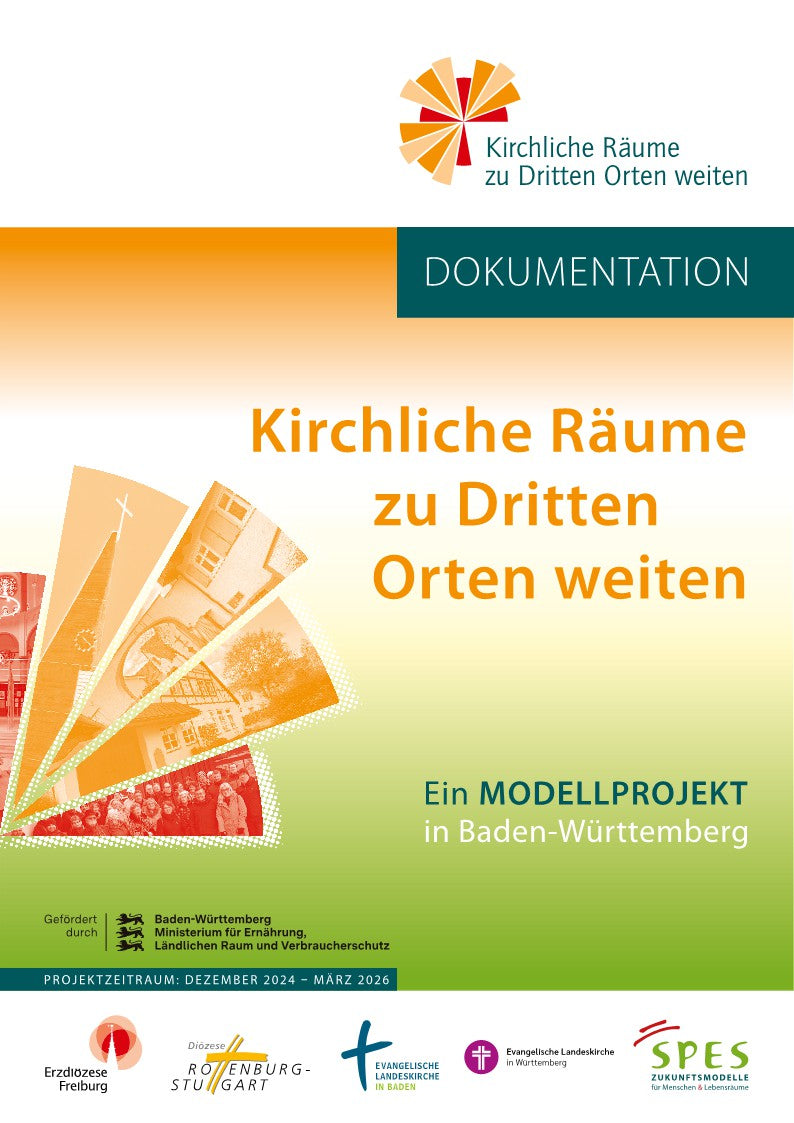 Broschüre - Kirchliche Räume zu Dritten Orten weiten